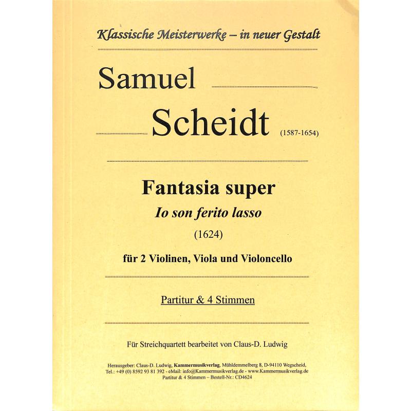 Titelbild für KMV -CD4624 - Fantasia super io son ferito