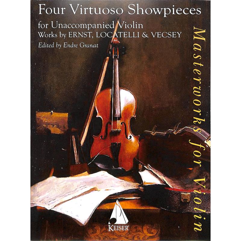 Titelbild für HL 322987 - 4 virtuoso showpieces