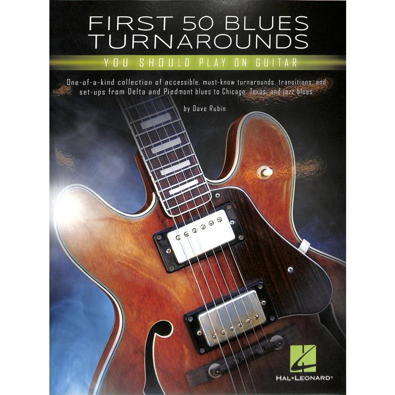Titelbild für HL 277469 - First 50 blues turnarounds you should play on guitar