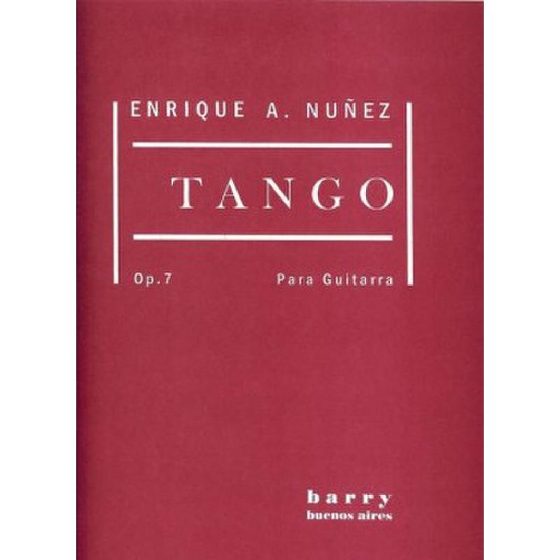 Titelbild für BARRY 4012 - Tango op 7
