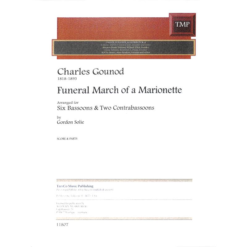 Titelbild für TREVCO 11807 - Funeral march of a marionette