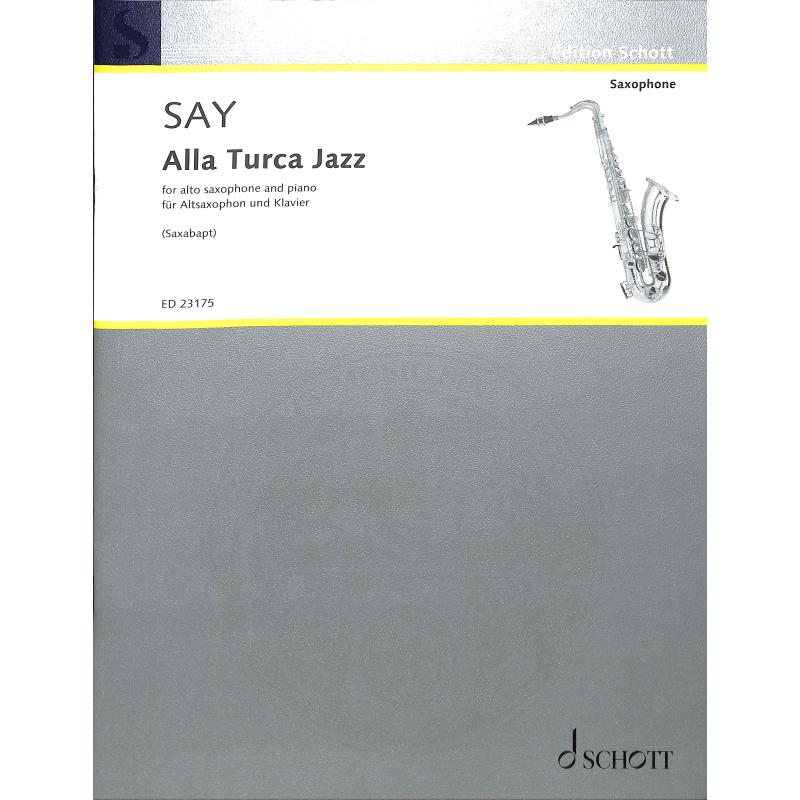 Titelbild für ED 23175 - Alla turca jazz