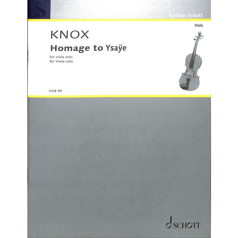 Titelbild für VAB 99 - Homage to Ysaye