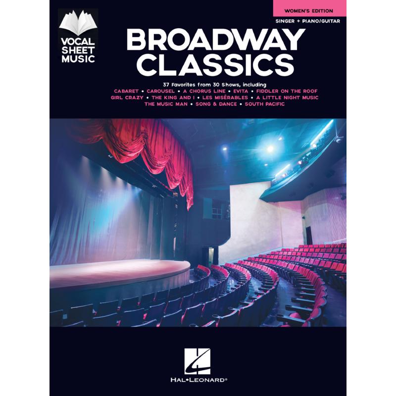 Titelbild für HL 256670 - Broadway classics - women's edition
