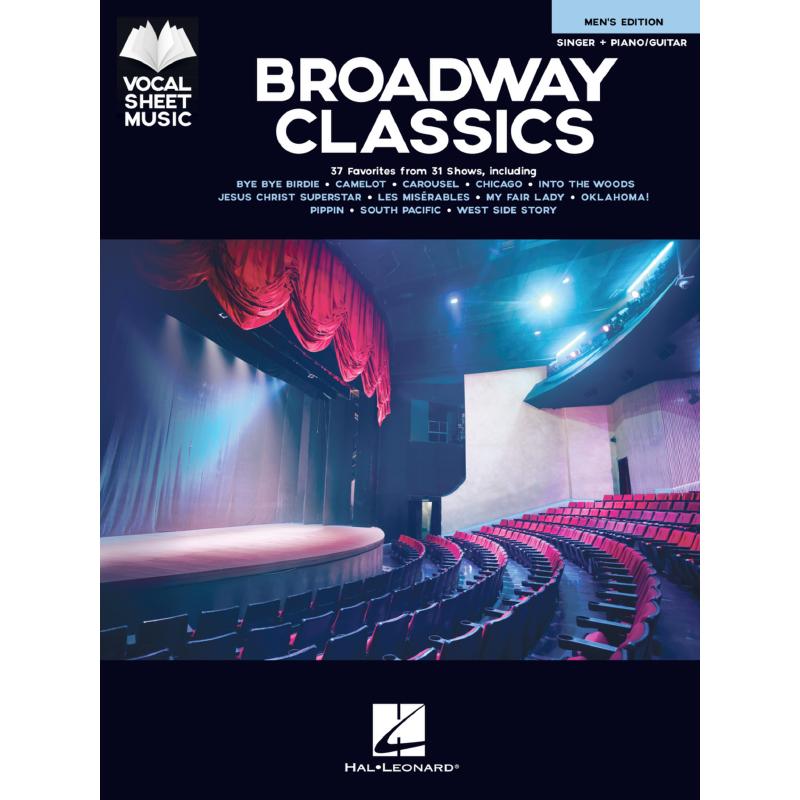 Titelbild für HL 256666 - Broadway classics - men's edition