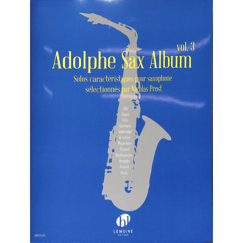 Titelbild für LEMOINE 29510 - Adolphe sax album 2