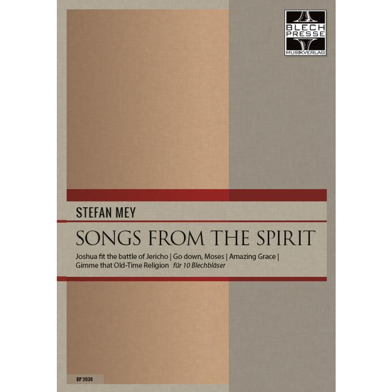 Titelbild für BLECHPRESSE 2038 - Songs from the spirit