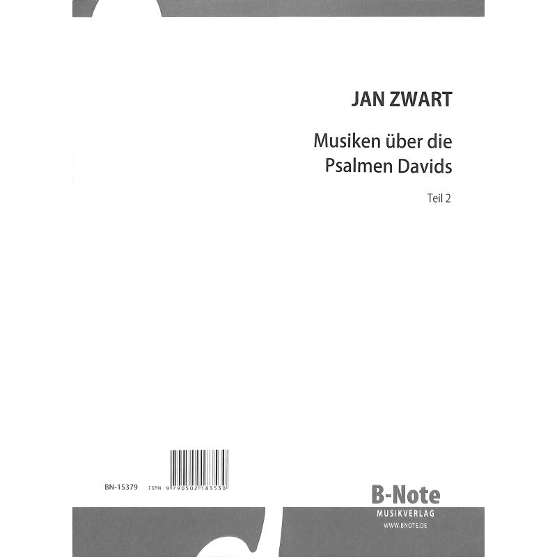 Titelbild für BNOTE -BN15379 - Musik über die Psalmen Davids 2
