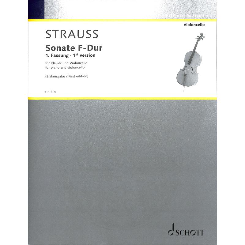 Titelbild für CB 301 - Sonate F-Dur op 6