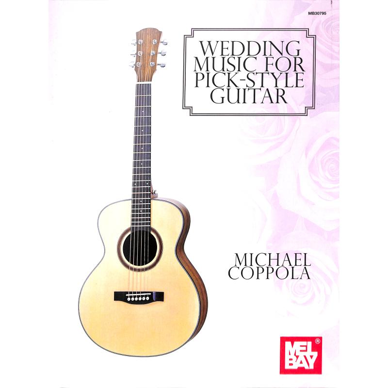 Titelbild für MB 30795 - Wedding music for pick style guitar
