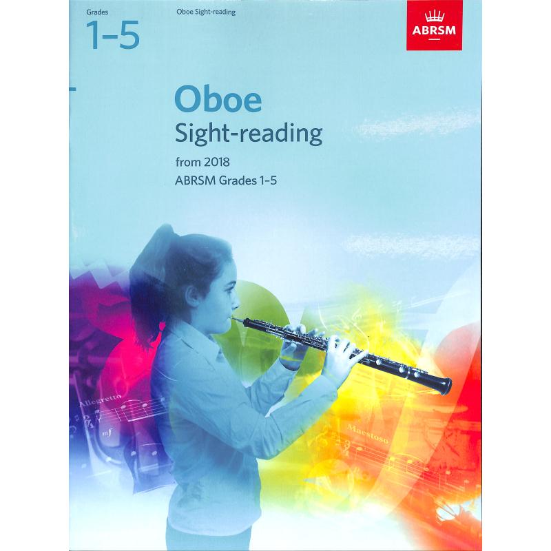 Titelbild für 978-1-84849-981-2 - Oboe sight reading grades 1-5 from 2018