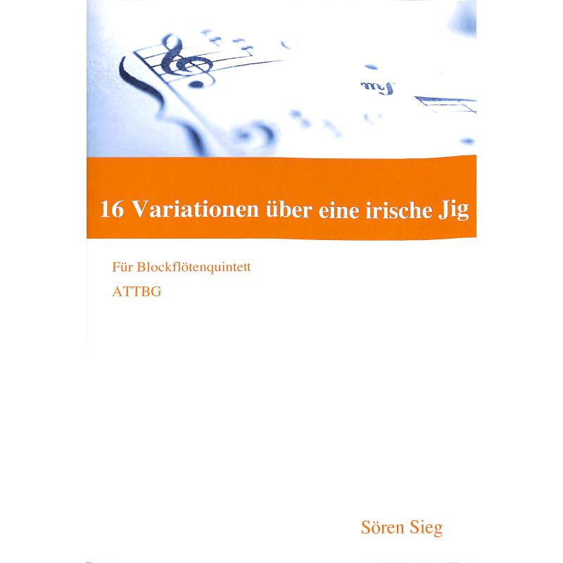 Titelbild für SIEG 012 - 16 Variationen über eine irische Jig