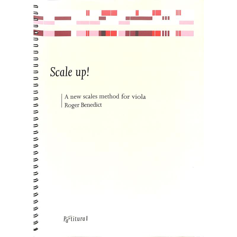 Titelbild für PARTITURA 1803 - Scale up | A new scales method for viola