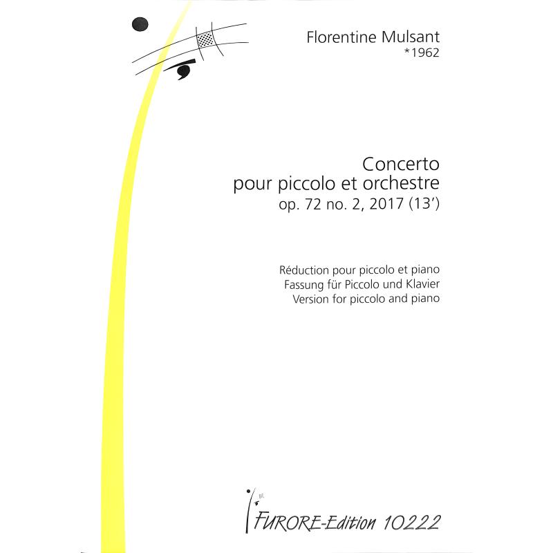 Titelbild für FUE 10222 - Concerto op 72/2