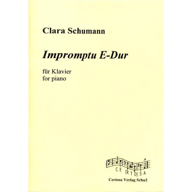 Titelbild für CERTOSA -SCHU2 - Impromptu