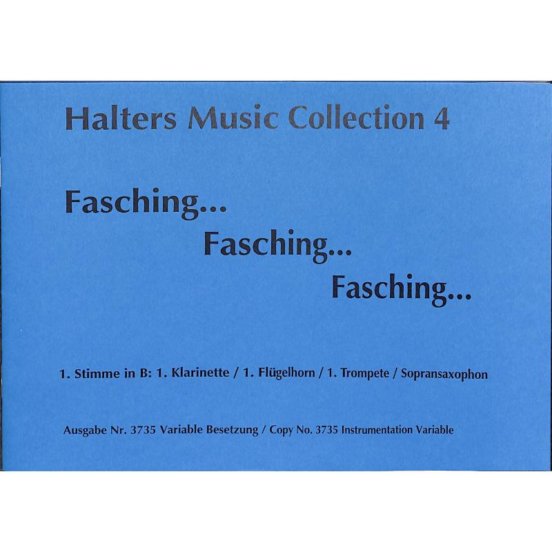 Titelbild für HAL 3735 -ST1B - Music Collection 4 -Fasching Fasching Fasching