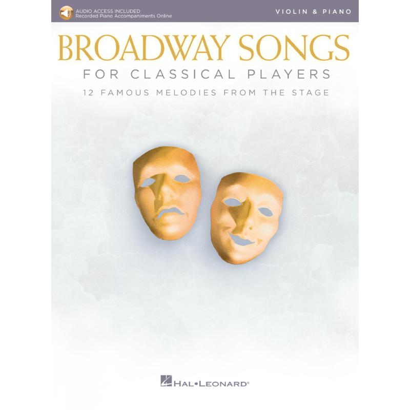 Titelbild für HL 265890 - Broadway songs for classical players