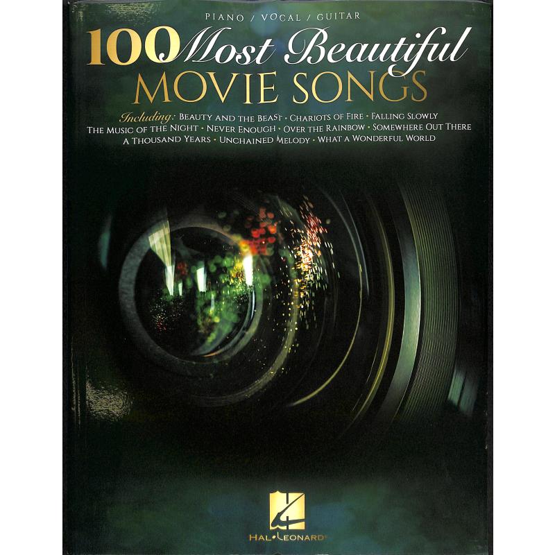 Titelbild für HL 327926 - 100 most beautiful movie songs