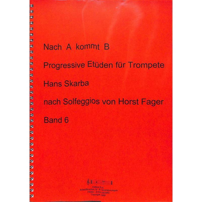 Titelbild für HS -TR-9006 - Progressive Etüden 6