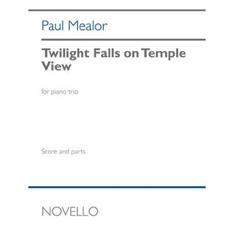 Titelbild für MSNOV 167112 - Twilight falls on temple view