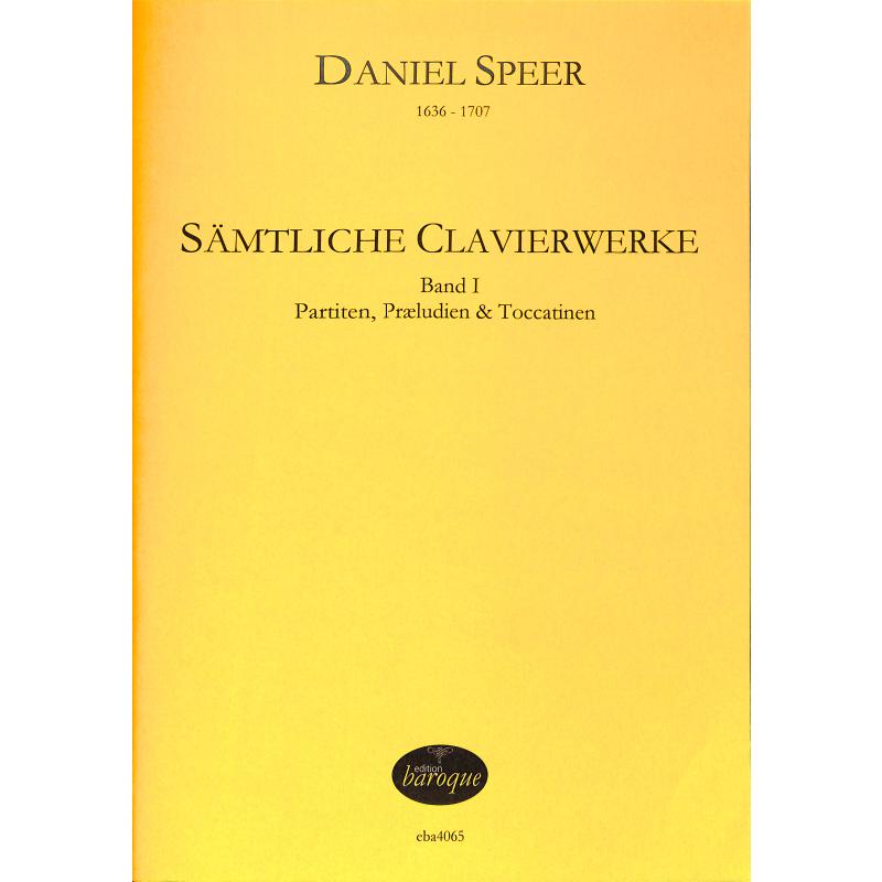 Titelbild für BAROQUE 4065 - Sämtliche Klavierwerke 1