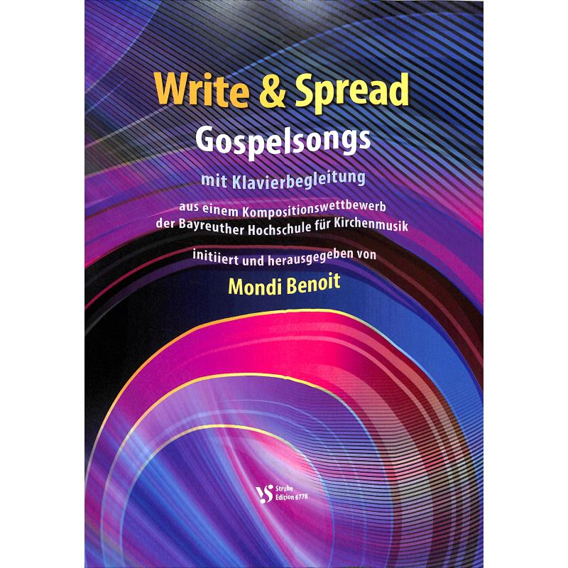Titelbild für VS 6778 - Write + spread | Gospelsongs
