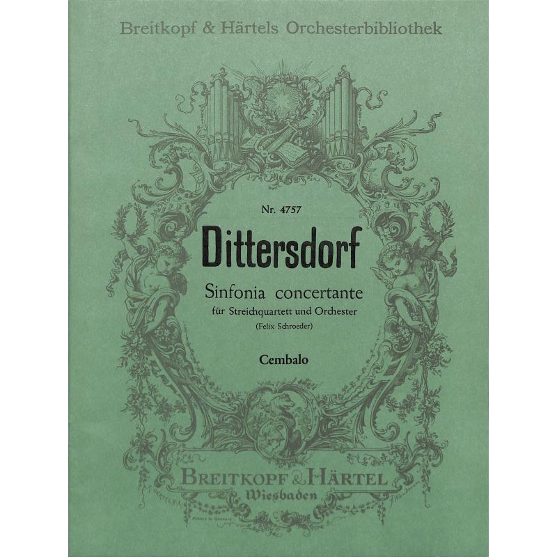 Titelbild für EBOB 4757-CEMB - Sinfonia concertante D-Dur