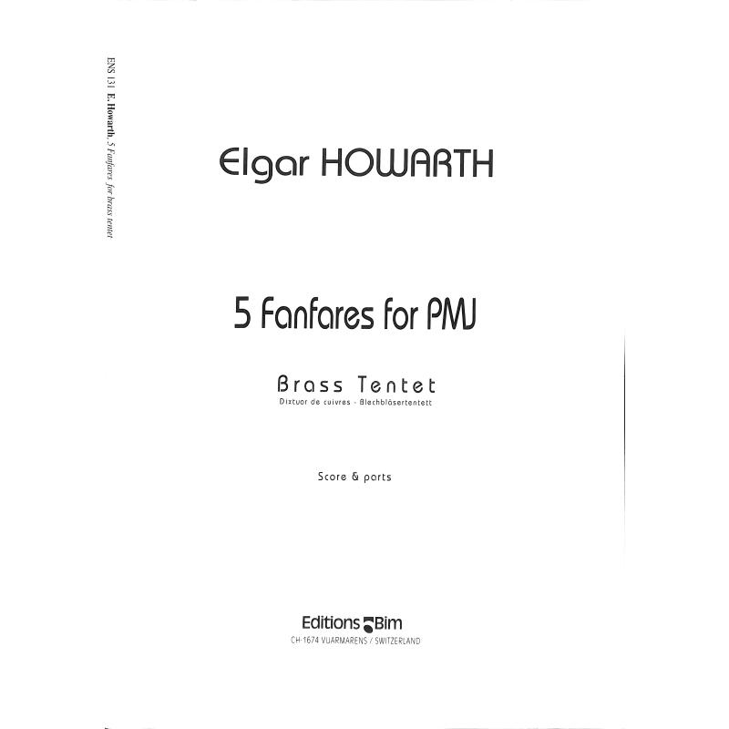 Titelbild für BIM -ENS131 - 5 Fanfares for PMJ