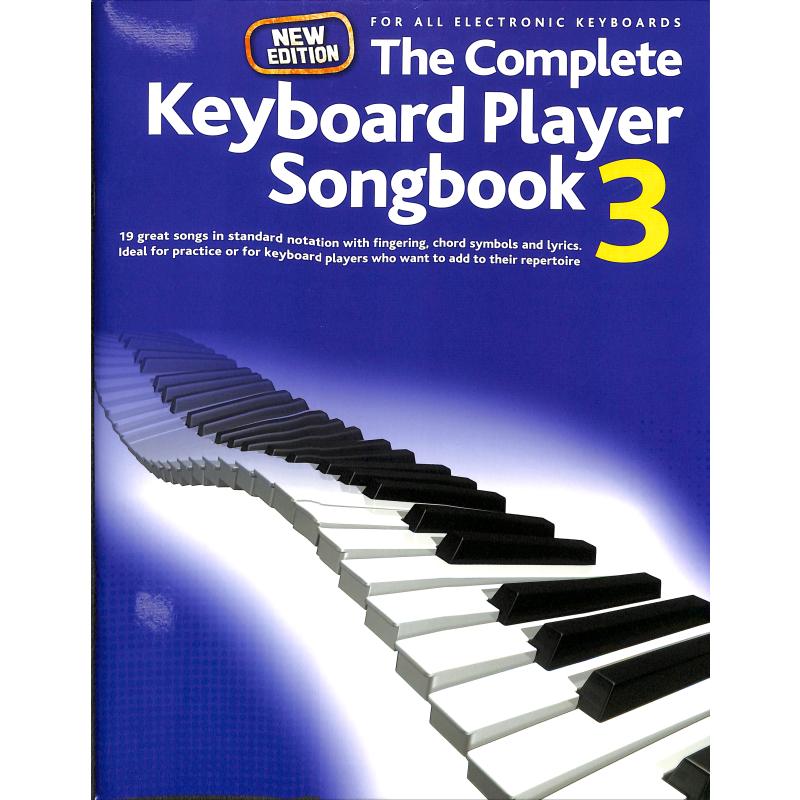 Titelbild für MSAM 1008238 - Complete keyboard player - Songbook 3 new edition