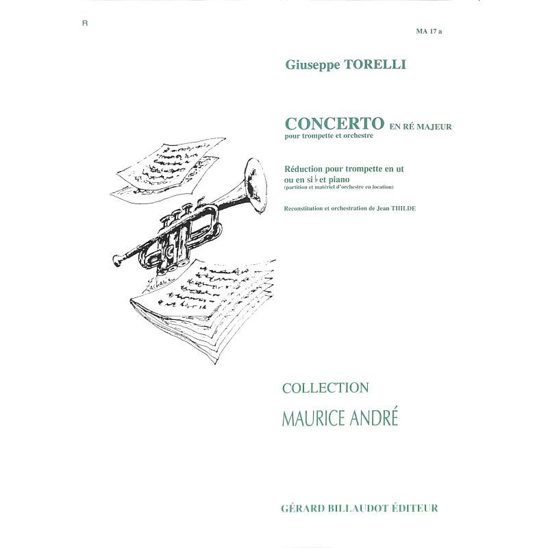 Titelbild für BILL 1451 - Concerto D-Dur