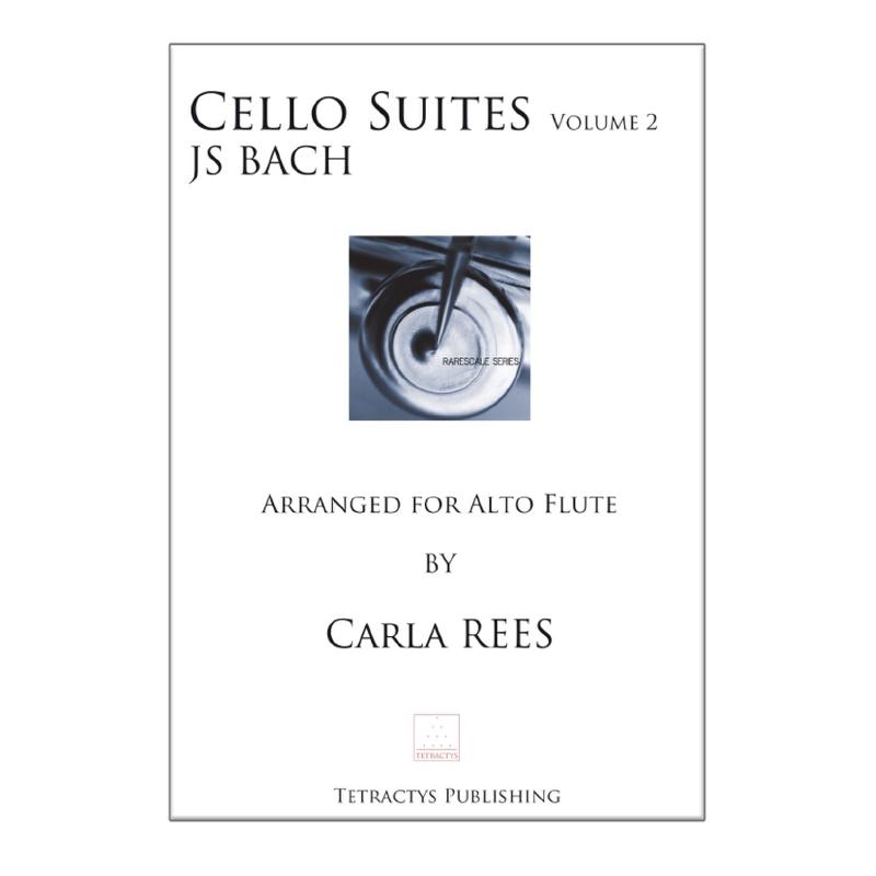 Titelbild für TETRACTYS 292019-4 - 6 Suiten Bd 2 (Nr 4-6) nach BWV 1007-1012 | Cello Suiten