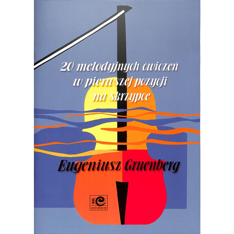 Titelbild für EUFONIUM 1108 - 20 melodyjnych cwiczen w pierwszej pozycji | 20 melodische Studien
