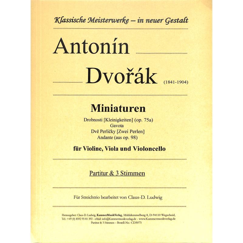 Titelbild für KMV -CD3075 - Miniaturen