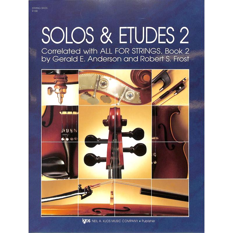 Titelbild für KJOS 91SB - Solos + Etudes 2 (all for strings)