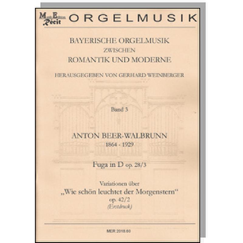 Titelbild für RECIT 2018-60 - Fuga D-Dur op 28/3
