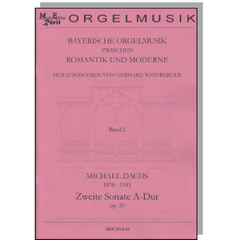 Titelbild für RECIT 2018-50 - Sonate 2 A-Dur op 20