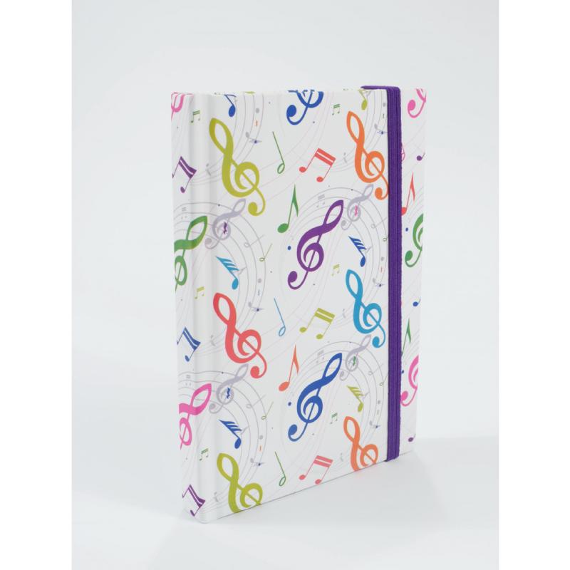 Titelbild für GIFT -N1022 - Notizbuch Violinschlüssel