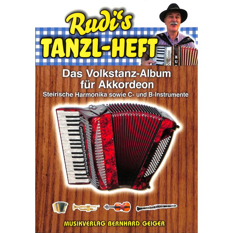 Titelbild für GEIGER -SB102 - Rudis Tanzl Heft | Das Volkstanz Album