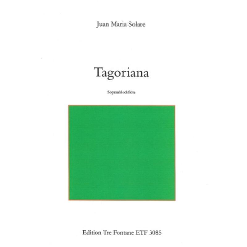Titelbild für ETF 3085 - Tagoriana