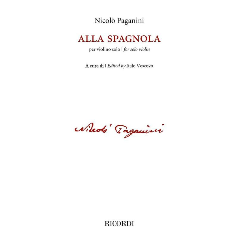 Titelbild für NR 142147 - Alla spagnola