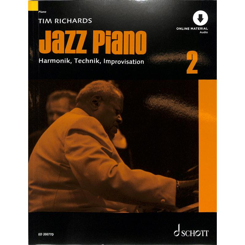 Titelbild für ED 20077D - Jazz Piano 2 - Harmonik Technik Improvisation