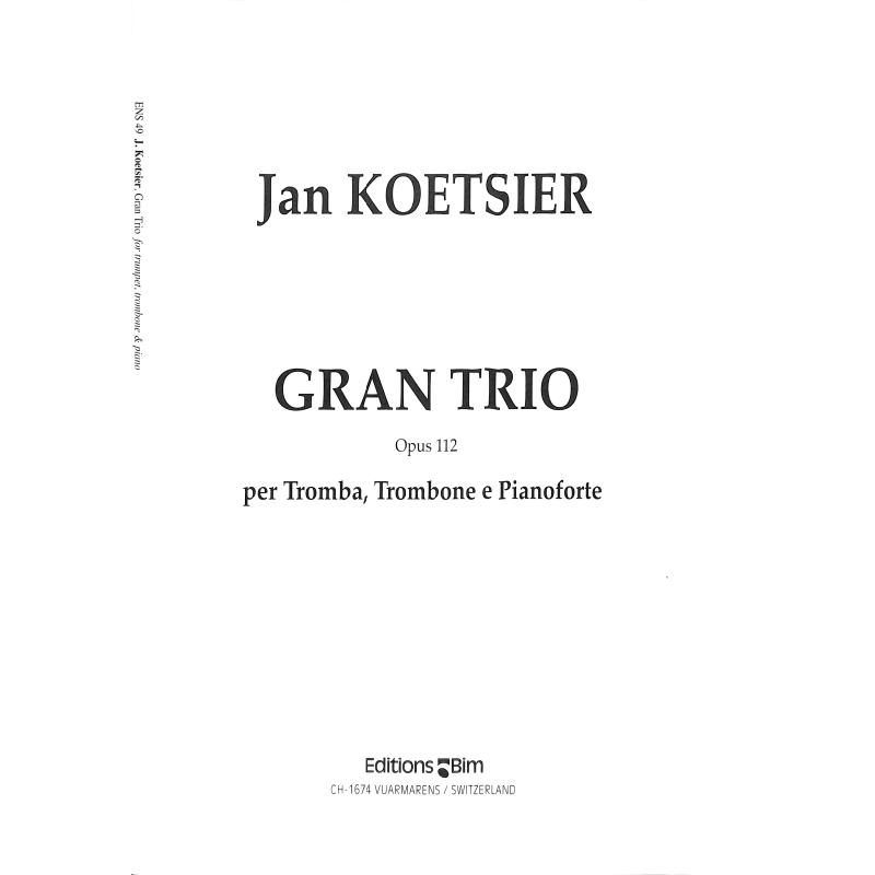 Titelbild für BIM -ENS49 - Gran trio op 112