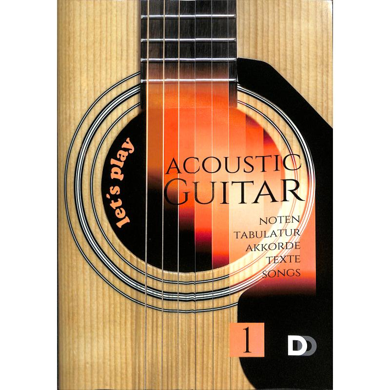 Titelbild für 978-3-9820981-6-6 - Let's play acoustic guitar