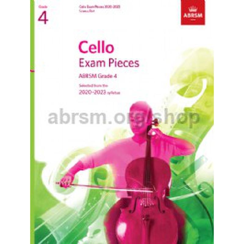 Titelbild für 978-1-78601-231-9 - Cello exam pieces 4 - 2020-2023