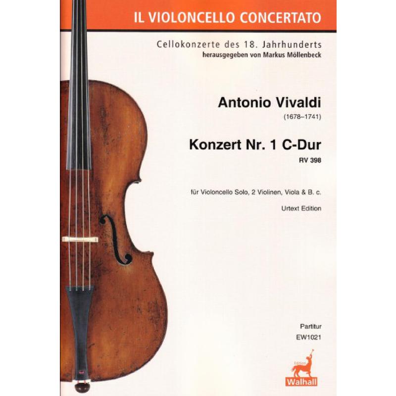 Titelbild für WALHALL 1021 - Concerto C-Dur F 3/8 T 218 RV 398