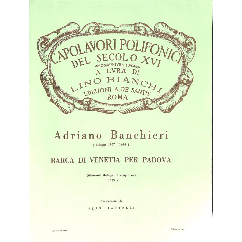 Titelbild für SANTIS 1080 - Barca di Venetia per Padova