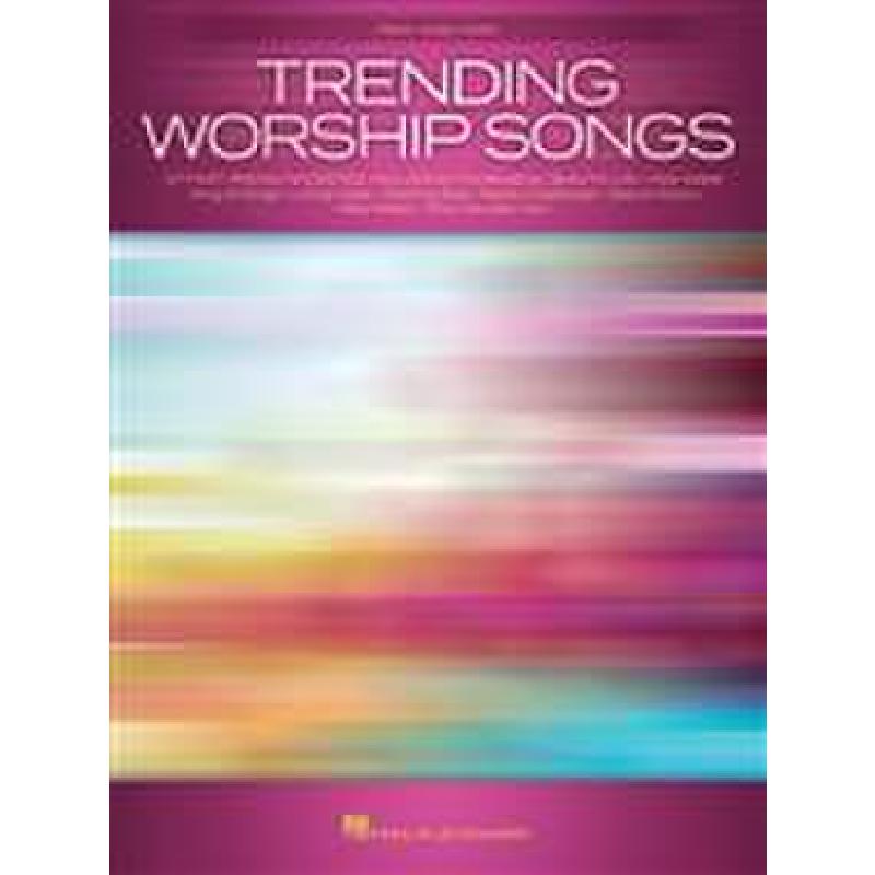 Titelbild für HL 346008 - Trending worship songs