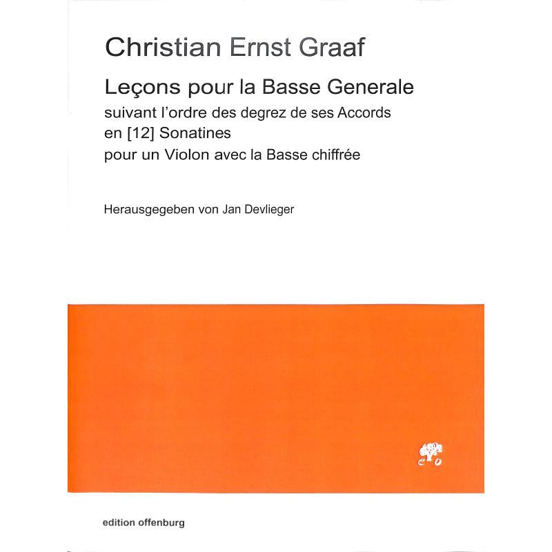 Titelbild für OFFENB -GF-2204 - Lecons pour la basse generale