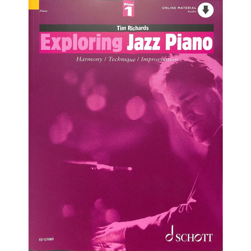Titelbild für ED 12708D - Exploring Jazz piano 1