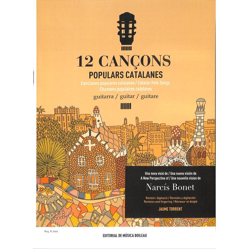 Titelbild für BOILEAU -B3466 - 12 Cancons populars catalanes